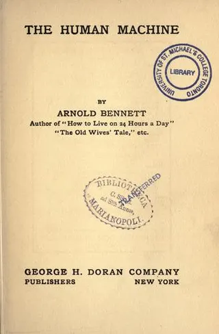 Cover of The human machine