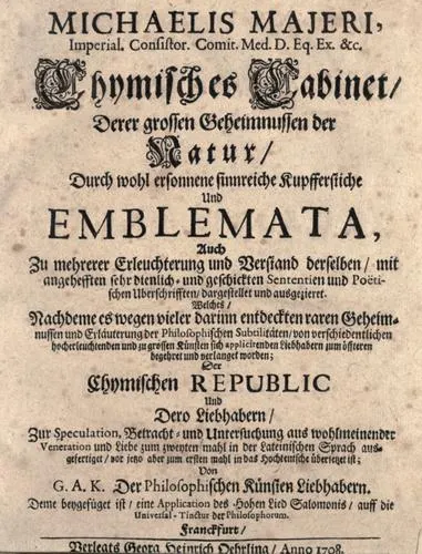 Cover of Atalanta fugiens