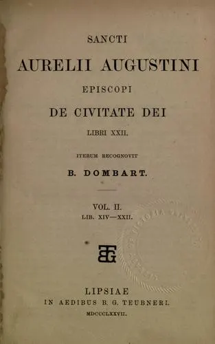 Cover of De civitate Dei