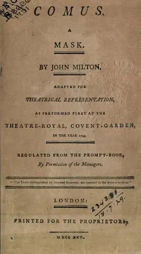 Cover of Comus