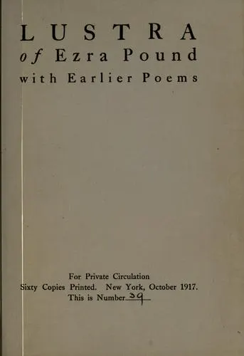 Cover of Lustra of Ezra Pound