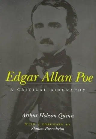 Cover of Edgar Allan Poe, a critical biography