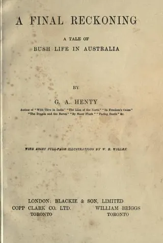 Cover of A Final Reckoning