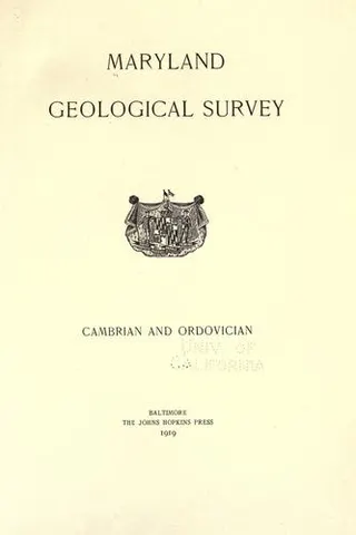Cover of Cambrian and Ordovician