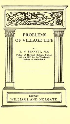 Cover of Problems of village life
