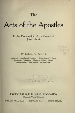 Cover of The Acts of the Apostles