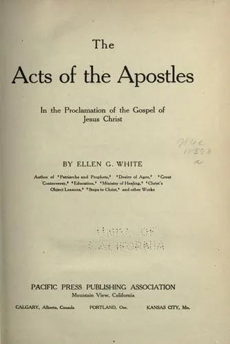 Cover of The Acts of the Apostles