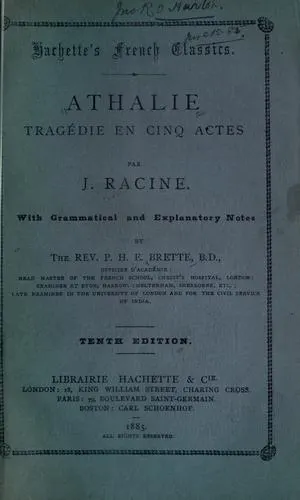 Cover of Athalie
