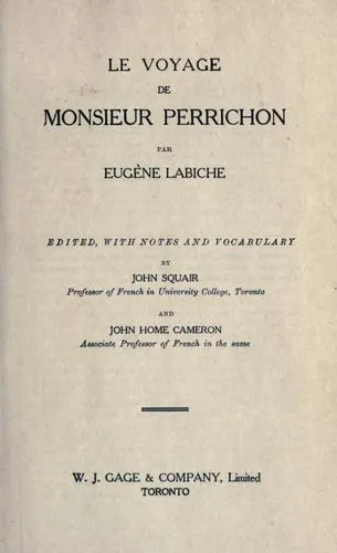 Cover of The Voyage of Mr. Perrichon