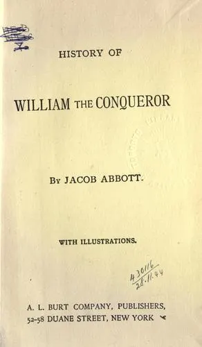 Cover of History of William the Conqueror