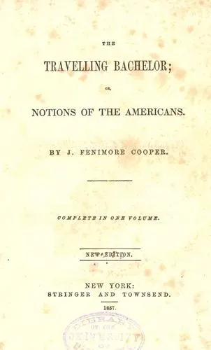 Cover of The travelling bachelor
