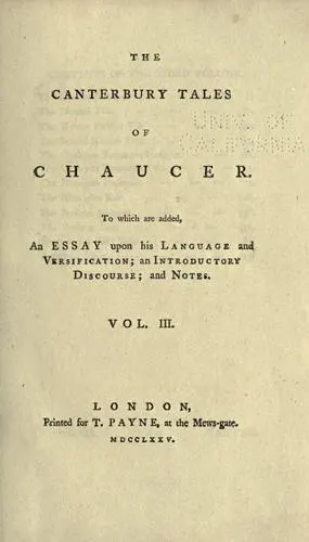 Cover of The Canterbury Tales