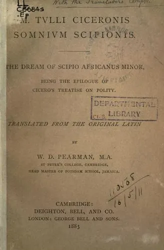 Cover of Somnium Scipionis