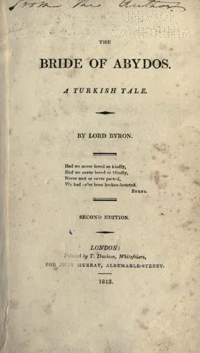 Cover of The Bride of Abydos