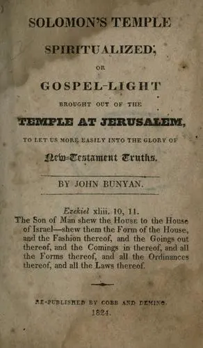 Cover of Solomon's temple spiritualiz'd