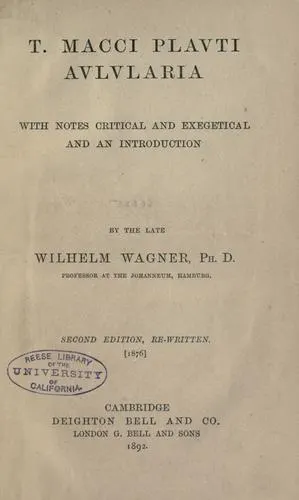 Cover of Aulularia