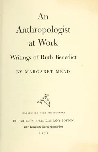 Cover of An anthropologist at work