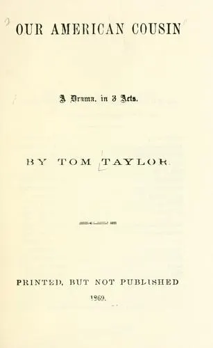 Cover of Our American Cousin