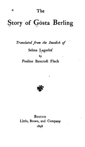 Cover of The Story Of Gosta Berling
