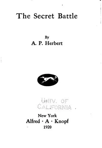 Cover of The secret battle
