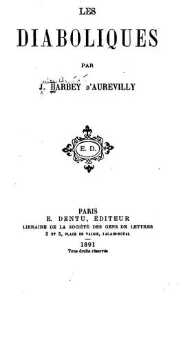 Cover of Les diaboliques