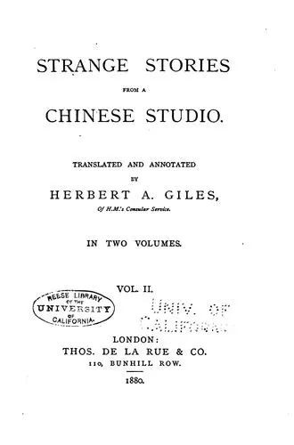 Cover of Strange Tales from a Chinese Studio