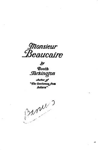 Cover of Monsieur Beaucaire