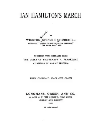 Cover of Ian Hamilton's march