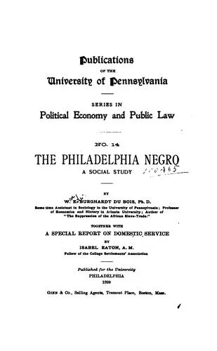 Cover of The Philadelphia Negro