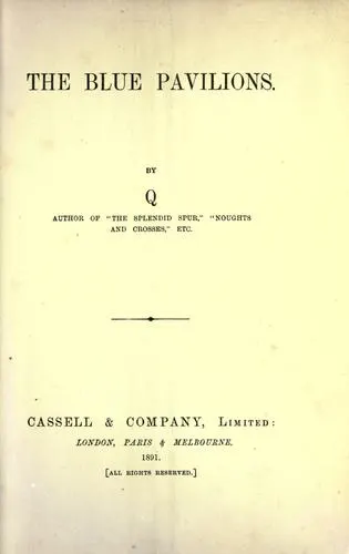 Cover of The blue pavilions