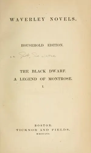 Cover of A Legend of Montrose and the Black Dwarf
