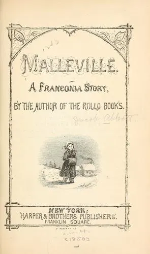 Cover of Malleville