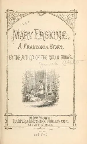 Cover of Mary Erskine