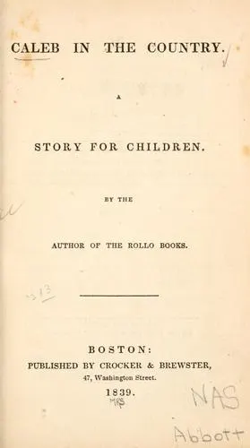 Cover of Caleb in the country