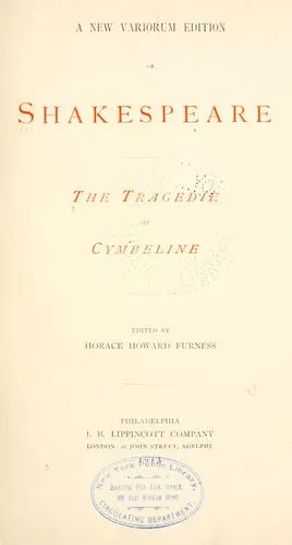 Cover of Cymbeline