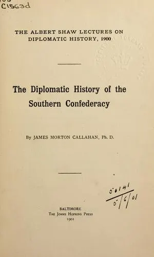 Cover of The diplomatic history of the Southern Confederacy