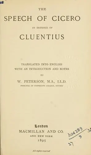 Cover of Pro Cluentio