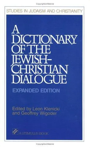 Cover of A dictionary of the Jewish-Christian dialogue