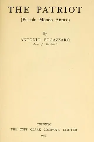 Cover of Piccolo mondo antico