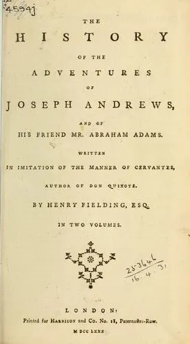 Cover of The History of the Adventures of Joseph Andrews