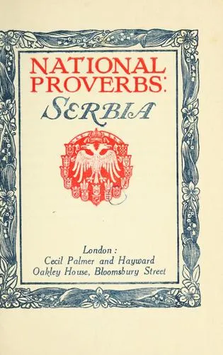 Cover of National proverbs: Serbia