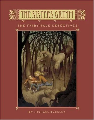 Cover of The fairy-tale detectives (Sisters Grimm #1)