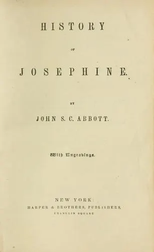 Cover of History of Josephine