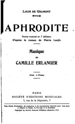 Cover of Aphrodite