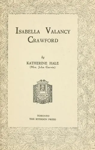 Cover of Isabella Valancy Crawford