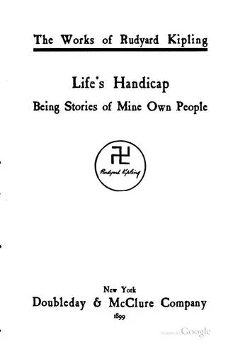 Cover of Life's handicap, being stories of mine own people