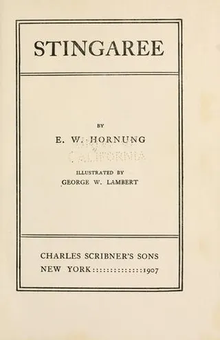 Cover of Stingaree