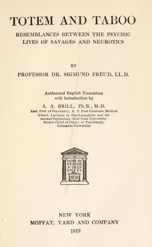 Cover of Totem and Taboo