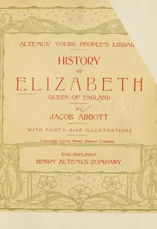 Cover of Elizabeth I