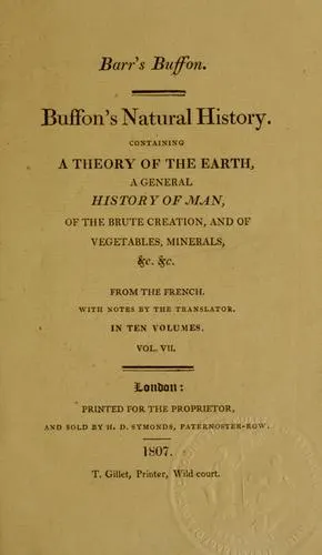 Cover of Histoire naturelle